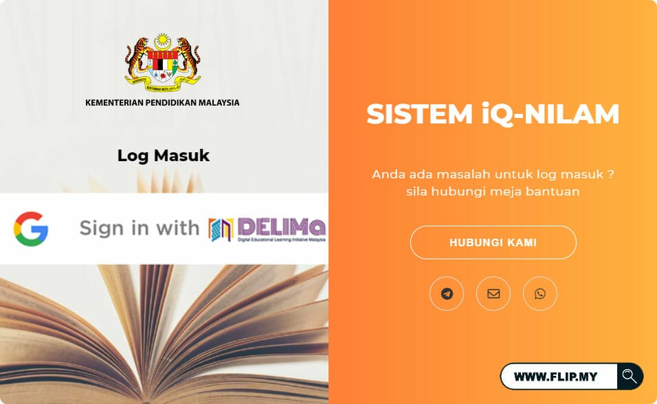 Log Masuk iQ-NILAM