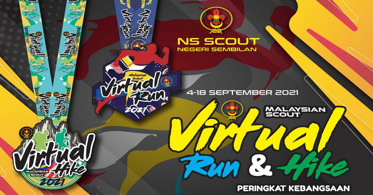 Malaysian Scout Virtual Run & Hike Jarak