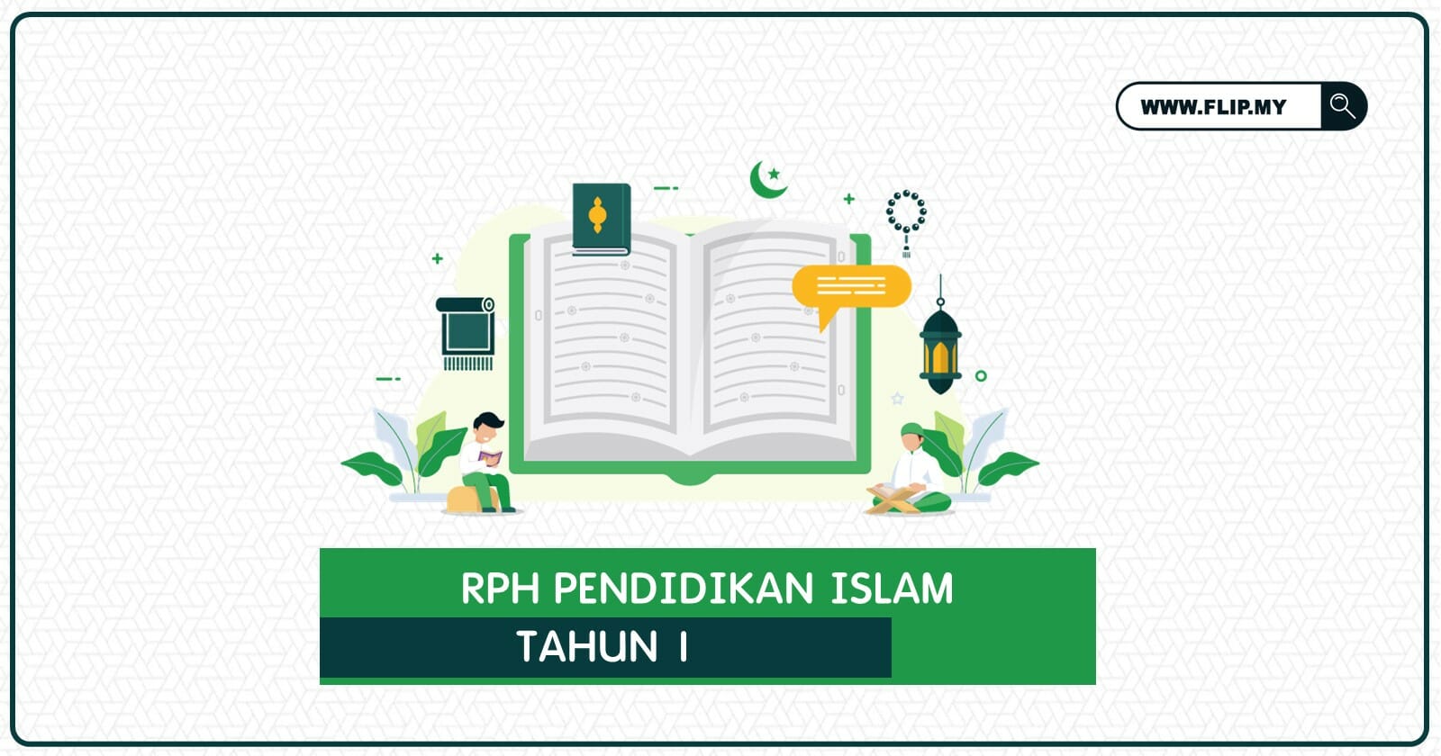 RPH Pendidikan Islam Tahun 1