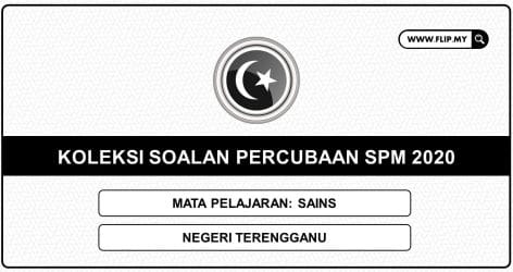 Soalan Percubaan SPM 2020 Sains Terengganu