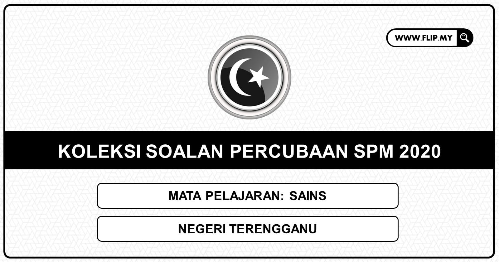 Soalan Percubaan SPM 2020 Sains Terengganu