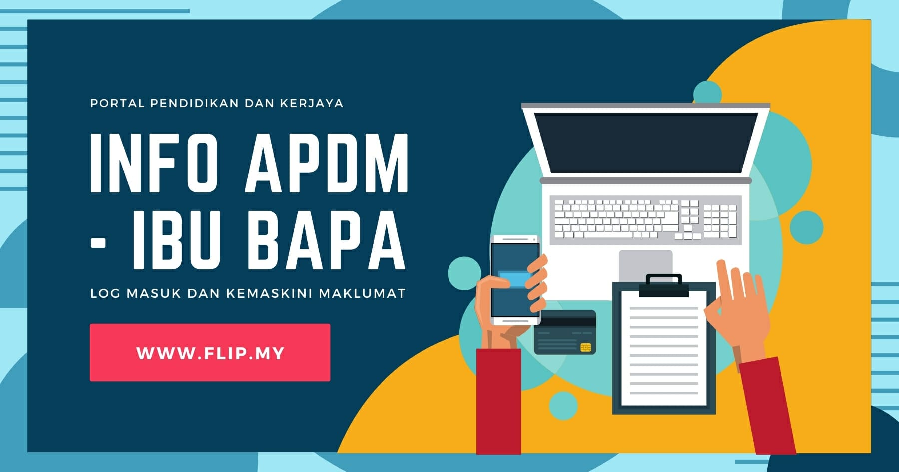 APDM Ibu Bapa 2021: Cara Login dan Panduan Kemaskini Maklumat 