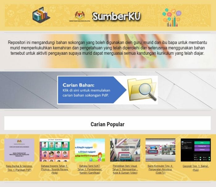 Portal SumberKU KPM