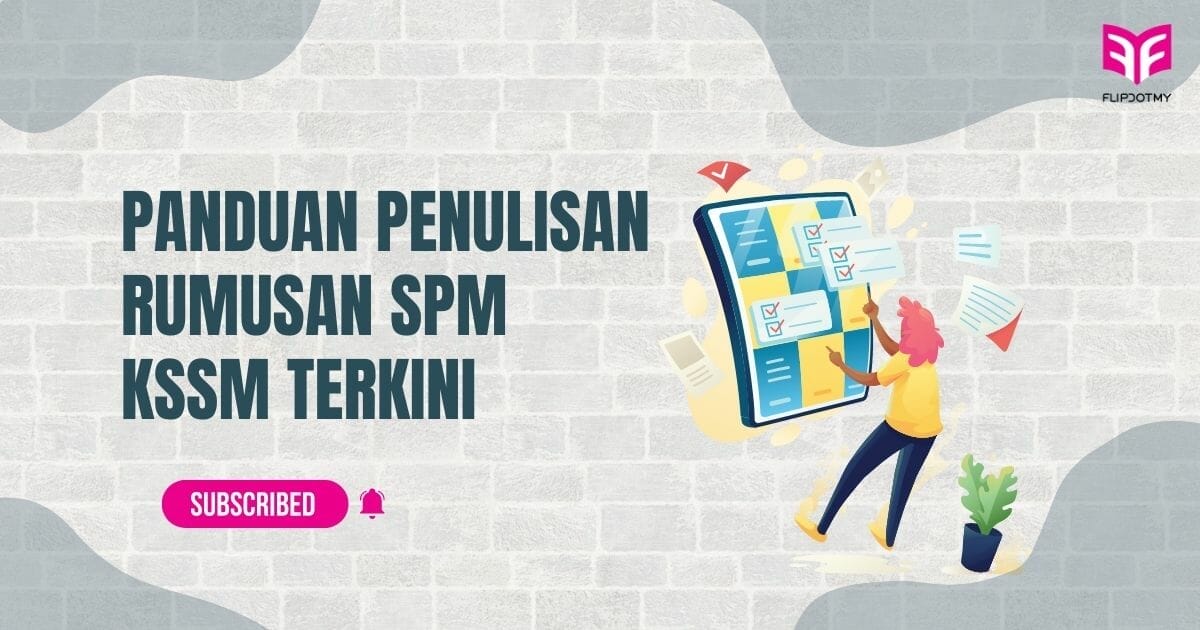 Contoh Dan Cara Buat Rumusan Spm Kssm Bahasa Melayu Terkini Flip My