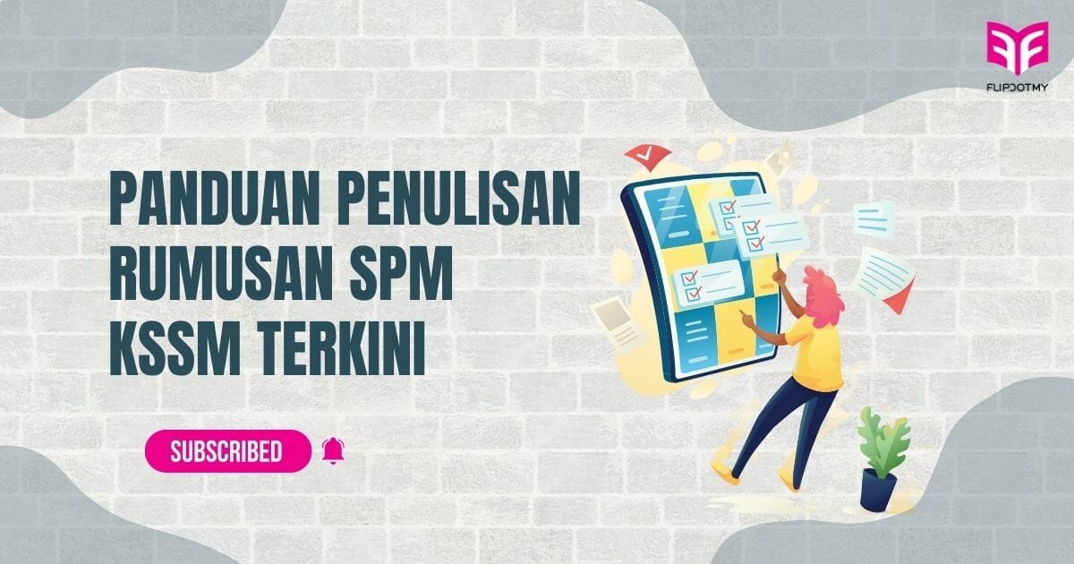 Cara Buat dan Contoh Rumusan SPM KSSM