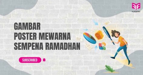 Gambar Poster Mewarna Ramadhan - [FLIP.MY]